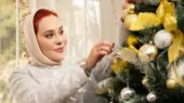 آرام جعفری و بازیگران سینما در جشن کریسمس؛ عکس‌های خاص تازه عروس سینما که همه را شگفت‌زده کرد!