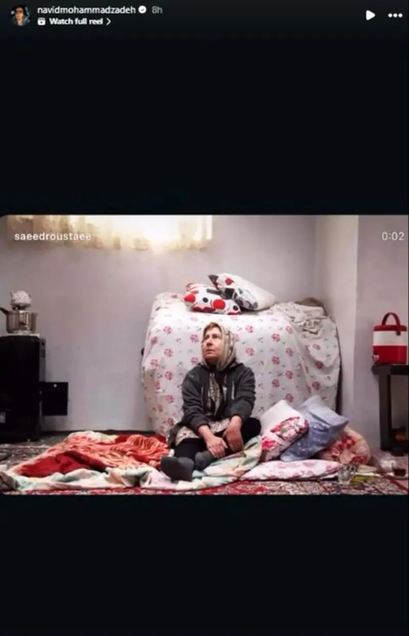 استوری برای فوت شیرین یزدان بخش