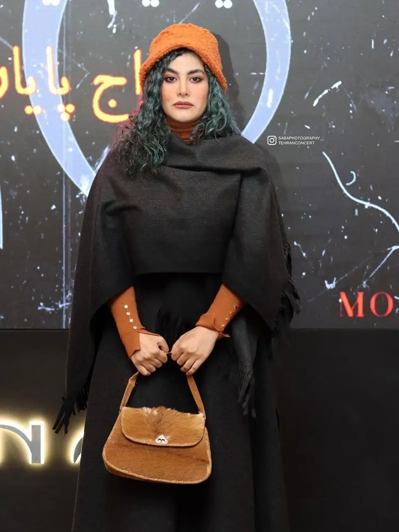 بهار قاسمی در مراسم فیلم حراج پایان فصل 4