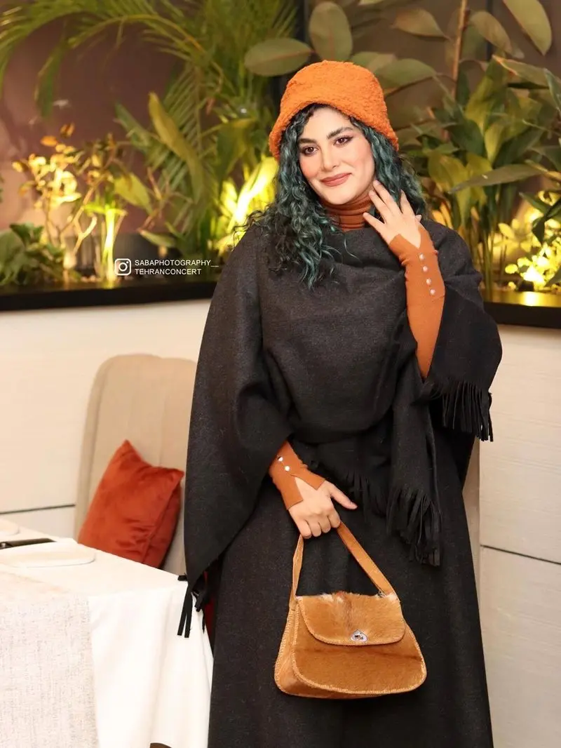 بهار قاسمی در مراسم فیلم حراج پایان فصل 1