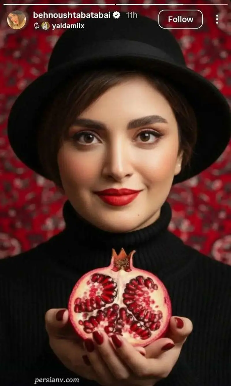 بهنوش طباطبایی استوری