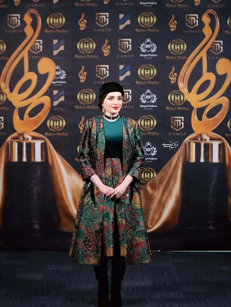 بهنوش طباطبایی در جشن حافظ