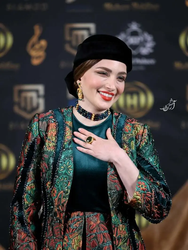 بهنوش طباطبایی در جشن حافظ