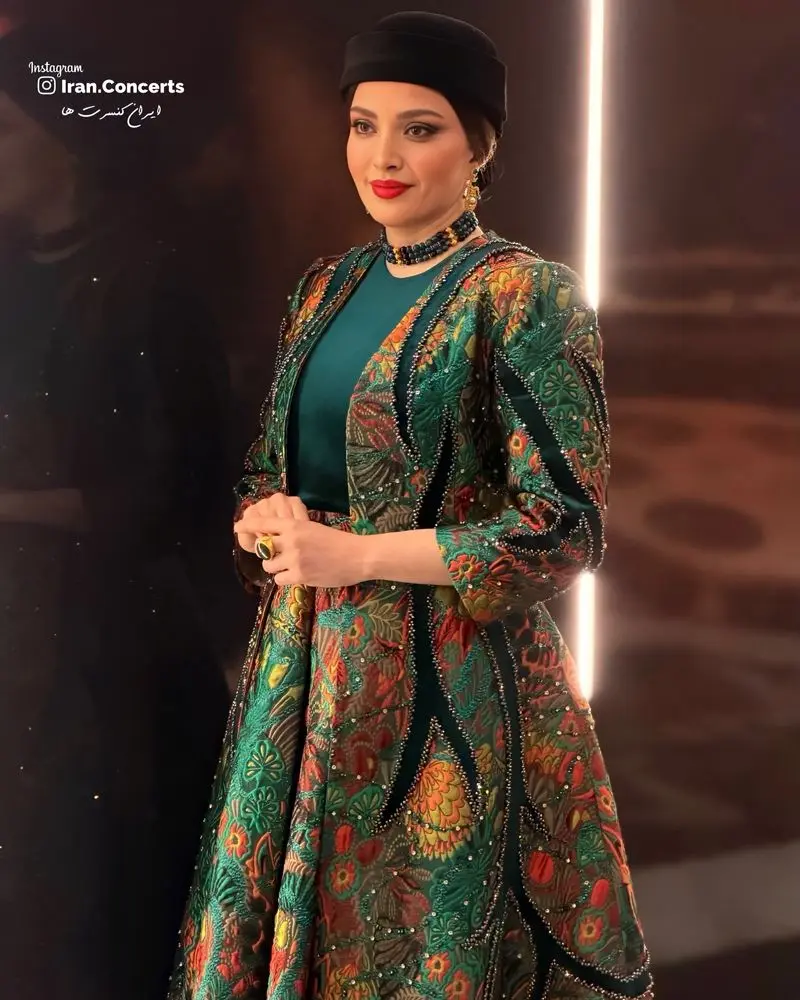 بهنوش طباطبایی در جشن حافظ