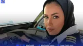 آناهیتا نیکوکار؛ خلبان خوش‌چهره ایرانی که به بازیگری هم فکر می‌کند!