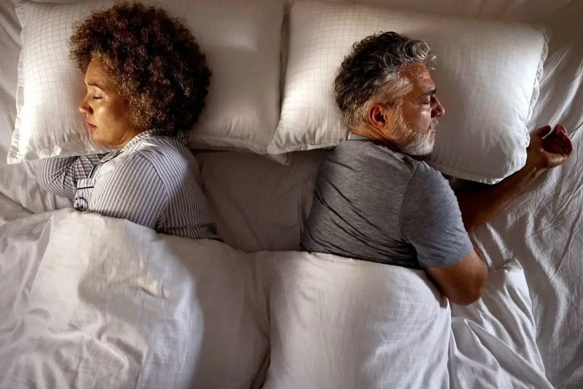 نحوه خوابیدن زوج‌ها؛ هشدار خاموش و نگران‌کننده برای طلاق!