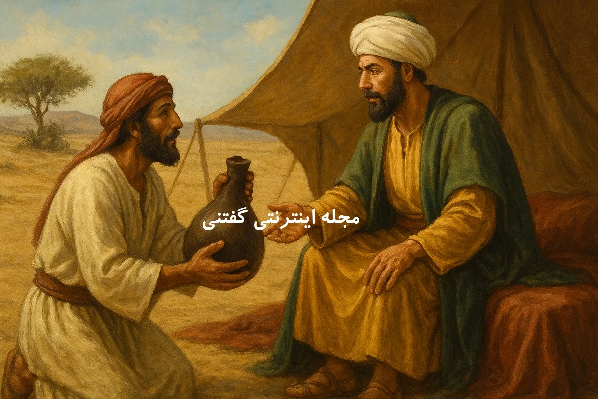 داستان اعرابی ساده دل و مشک آب بهشتی 1