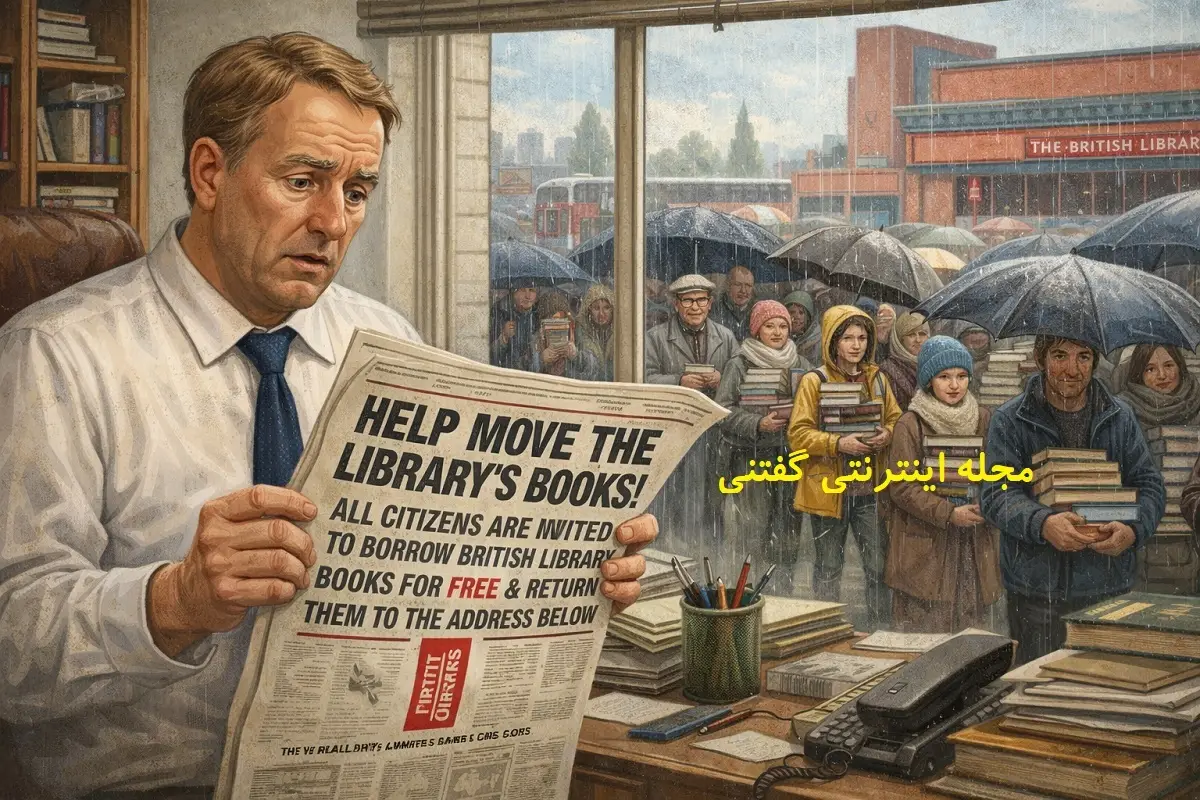 داستان نجات کتاب‌ها با هوش یک جوان 1