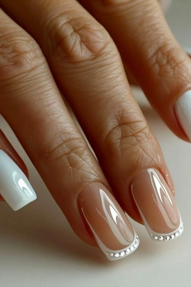 دیزاین ناخن نود | جدیدترین و شیک ترین ایده های دیزاین ناخن نود دخترانه و عروسانه 2025 با طرح هایی که ببینی عاشقش میشی!