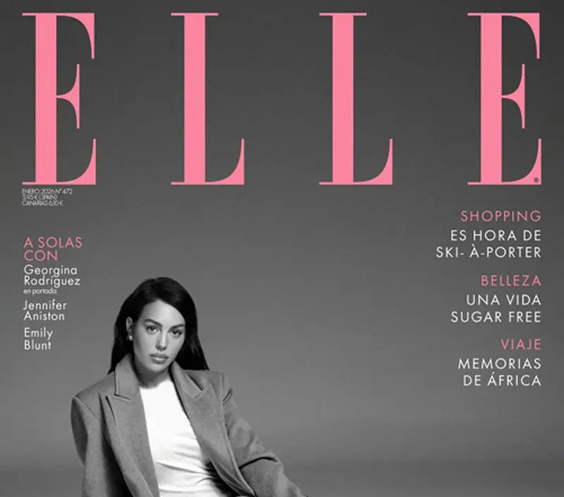 جورجینا روی جلد مجله ووگ