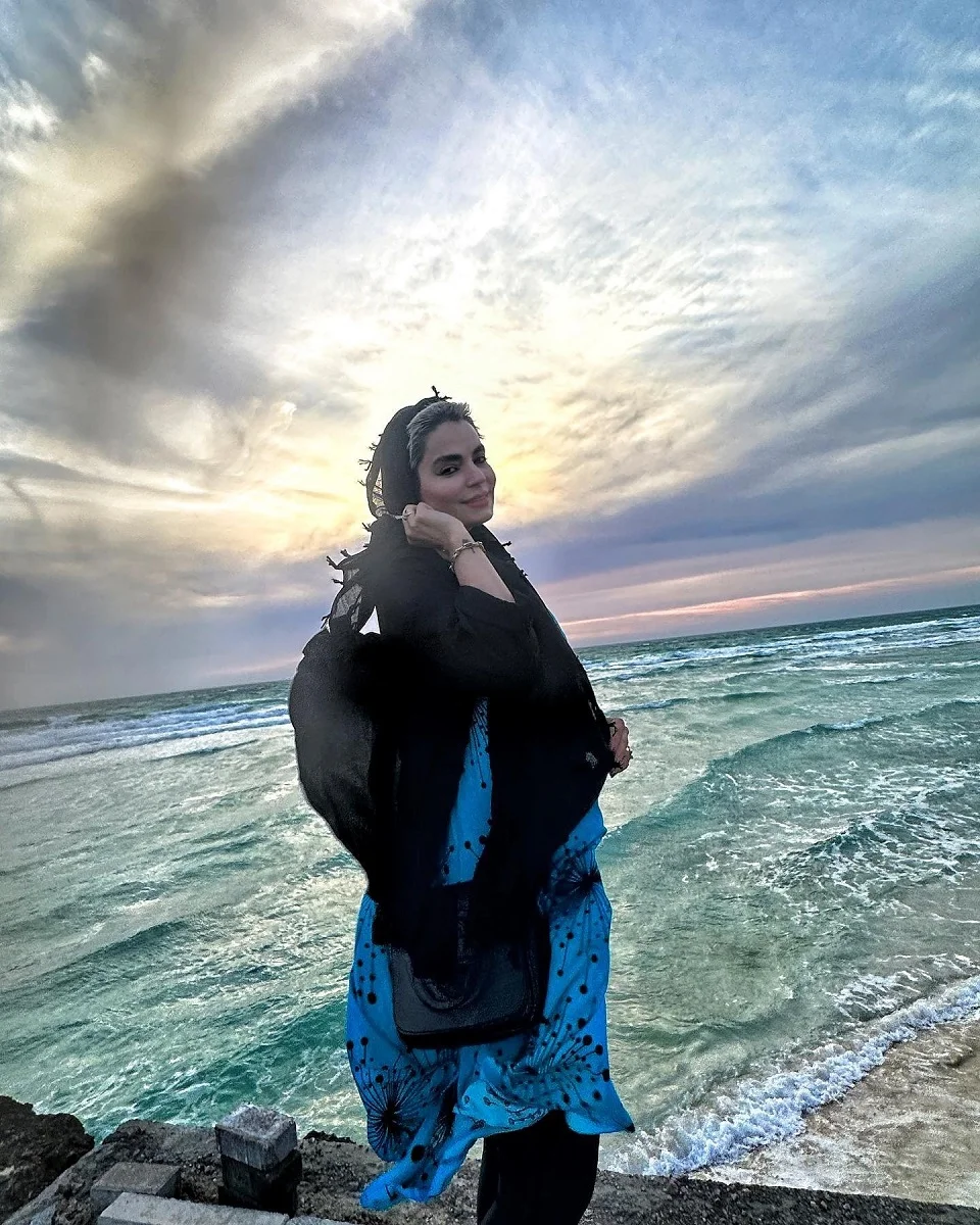 سفر سپیده خداوردی به جزیره کیش 4