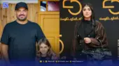 عصر سینما | هلیا امامی با استایلی جذاب در جشنواره، سام درخشانی و دخترش