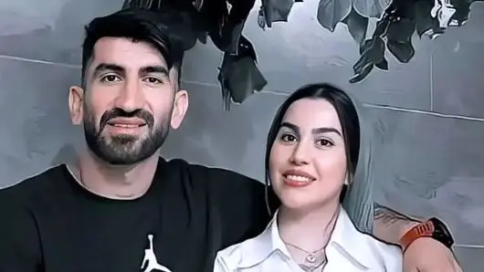 اکرم بانو در لباس شب یلدایی؛ تبریک خاص همسر بیرانوند که همه را متحیر کرد!