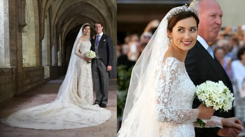 لباس عروس سلبریتی‌ها از برند الی صعب