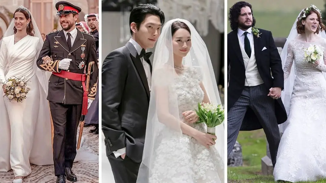 راز جذابیت زنان سرشناس در لباس‌های رویایی «الی صعب» در روز عروسی‌شان!