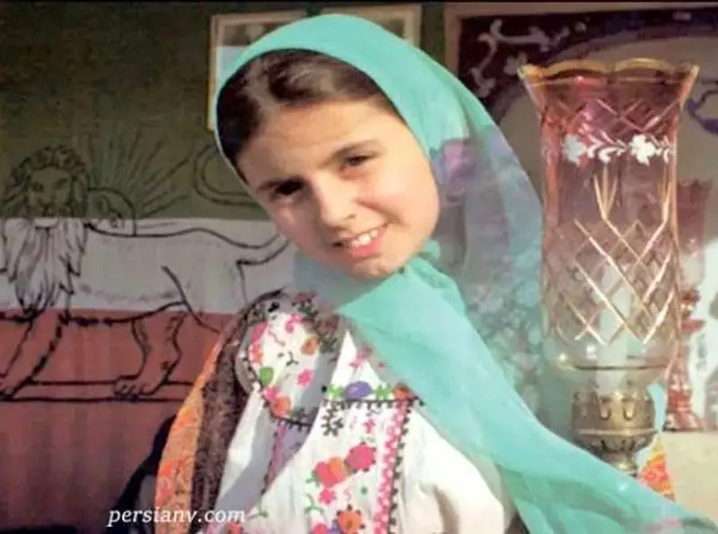 عکس کودکی لیلا حاتمی