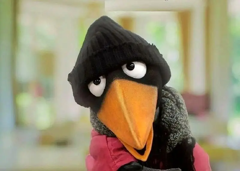 صداپیشه کلاغ نوک خراب