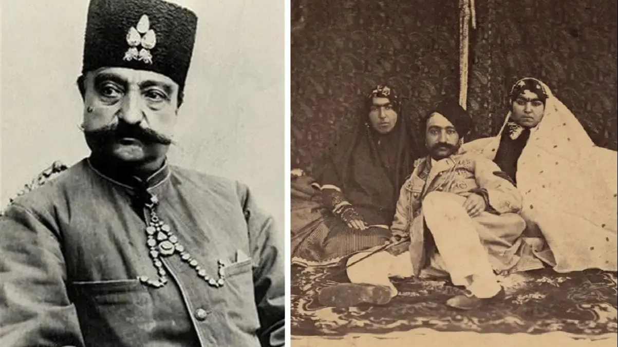 شکایت جالب ناصرالدین شاه قاجار از حرمسرا: «خانم‌ها سر آدم می‌ریزند!»
