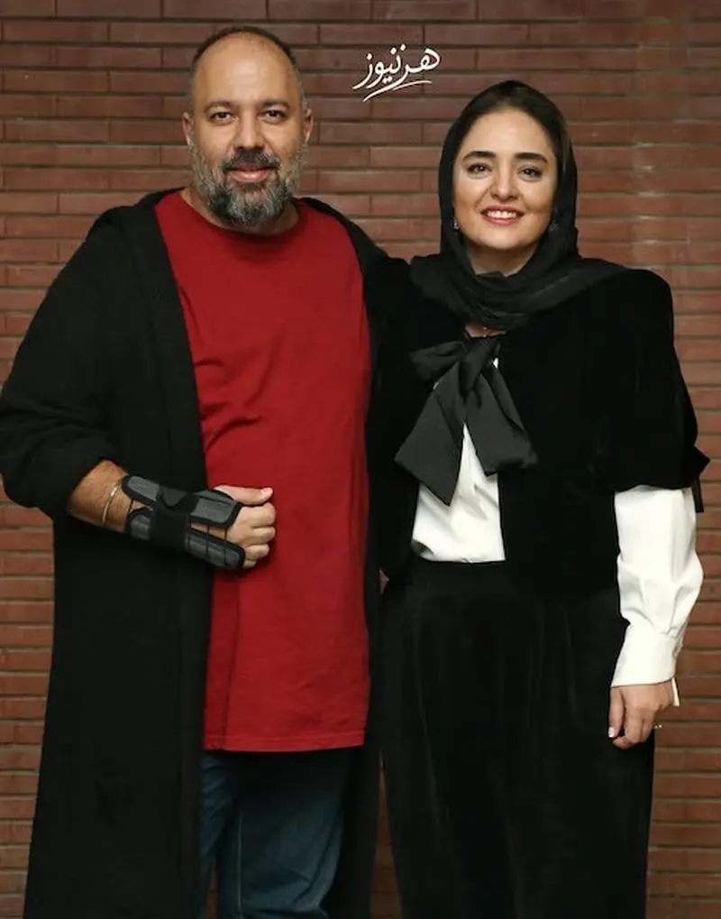 نرگس محمدی با کلاه پیلباکس