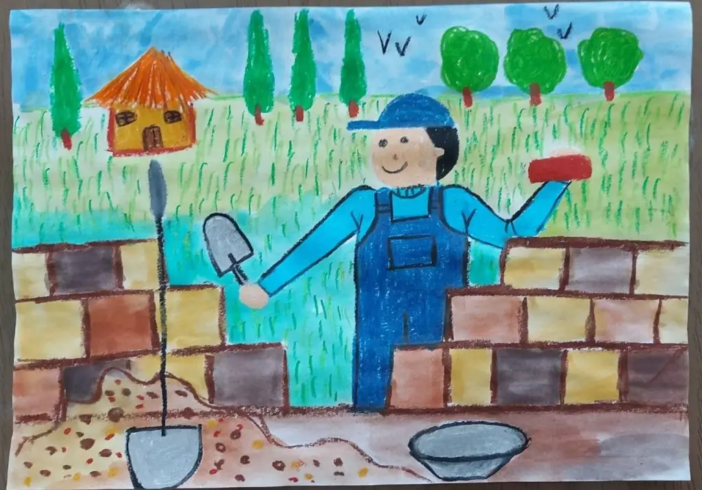 نقاشی خشت و آجر