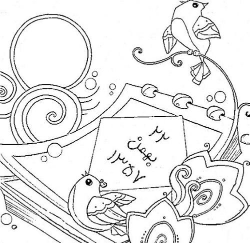 نقاشه دهه فجر برای مدرسه