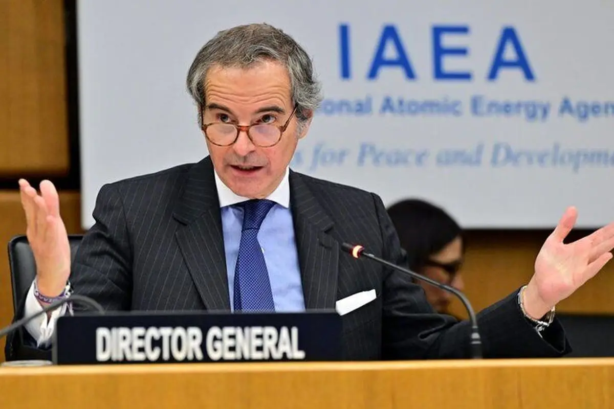 گروسی فاش کرد؛ بخش عمده اورانیوم غنی‌شده ایران هنوز در داخل کشور باقی مانده است!