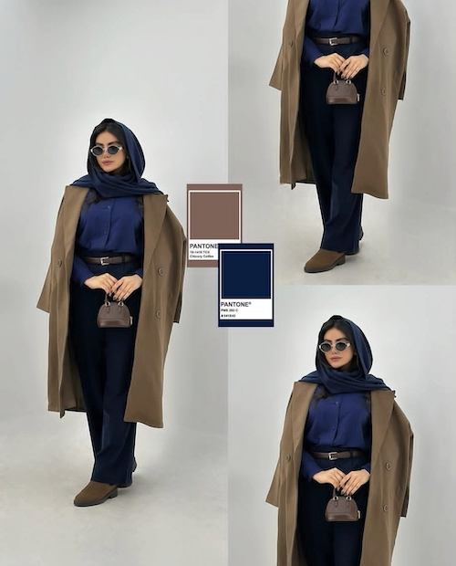 ترکیب رنگ‌های زمستانی