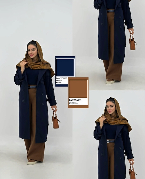 ترکیب رنگ‌های زمستانی