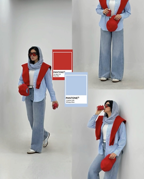 ترکیب رنگ‌های زمستانی