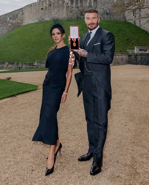 شوالیه شدن دیوید بکهام