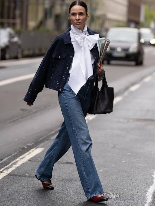 ترند یقه پاپیونی