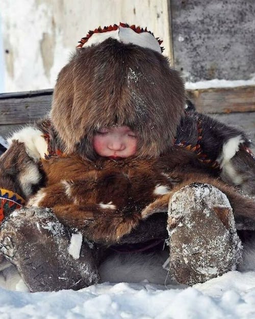 استایل کودکان در سیبری