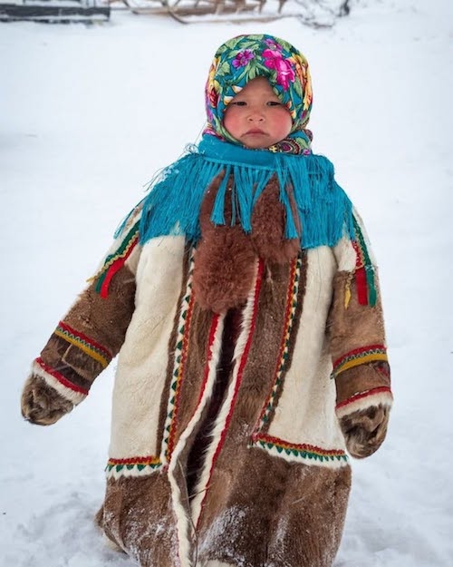 استایل کودکان در سیبری