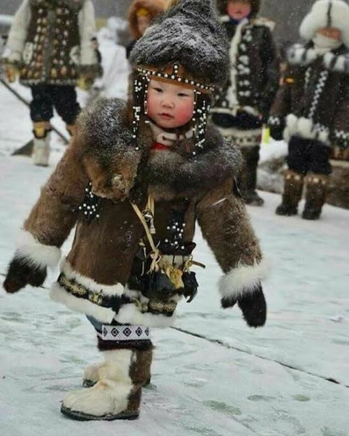 استایل کودکان در سیبری