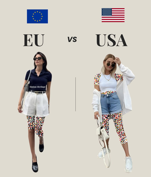 تفاوت استایل اروپایی و آمریکایی