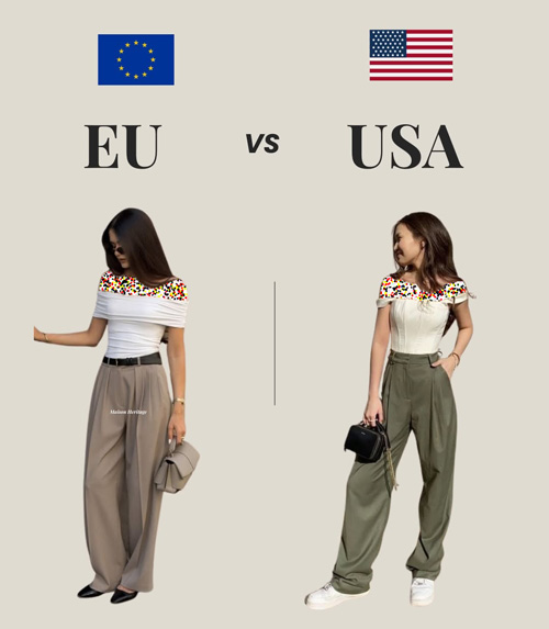 تفاوت استایل اروپایی و آمریکایی