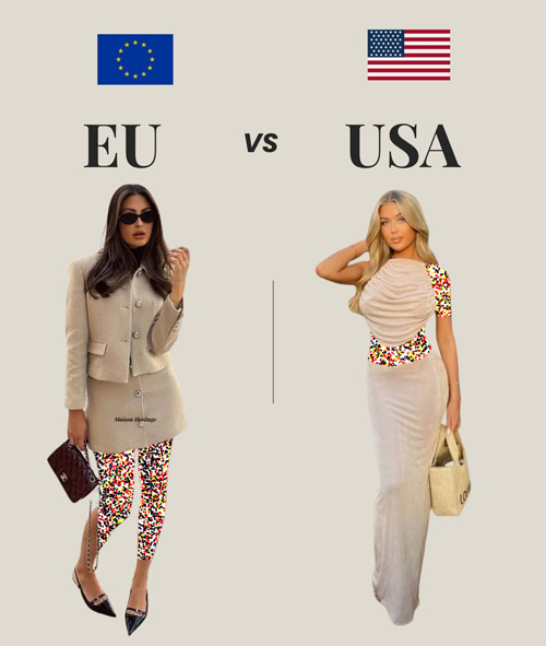 تفاوت استایل اروپایی و آمریکایی