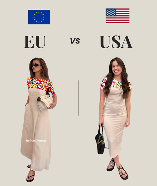 تفاوت استایل اروپایی و آمریکایی
