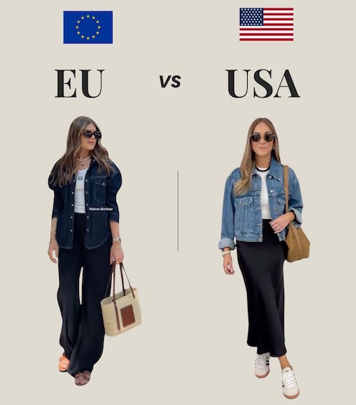 تفاوت استایل اروپایی و آمریکایی