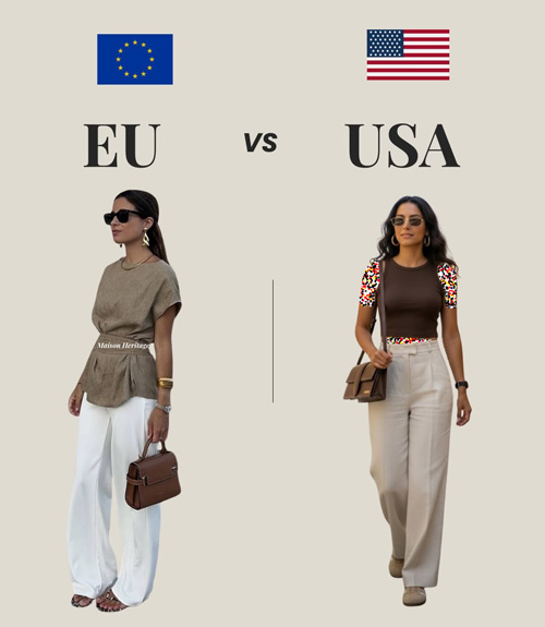 تفاوت استایل اروپایی و آمریکایی