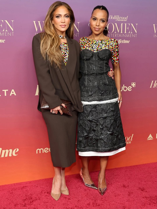 کت و دامن قهوهای جیلو