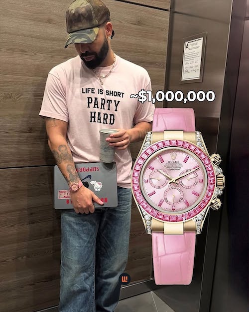 ساعت صورتی باربی