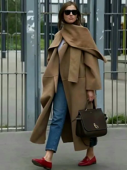 ست کردن کت شالدار