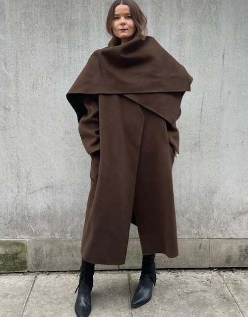 ست کردن کت شالدار