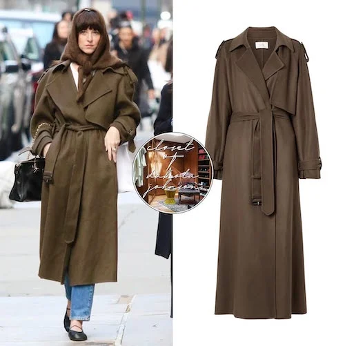 پالتوی بلند داکوتا جانسون