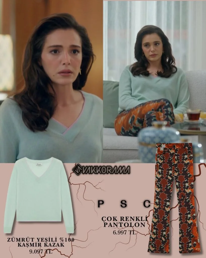 شلوار طرحدار بازیگران ترک