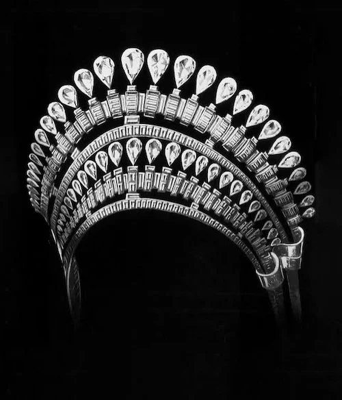 جواهرات فوزیه در روز عروسی