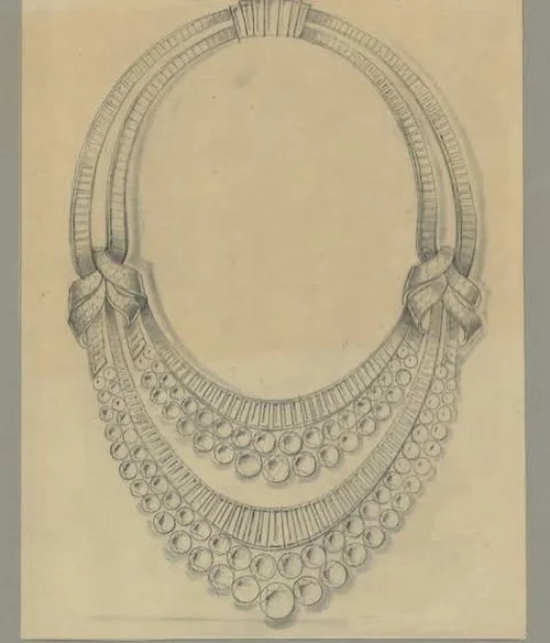 جواهرات فوزیه در روز عروسی