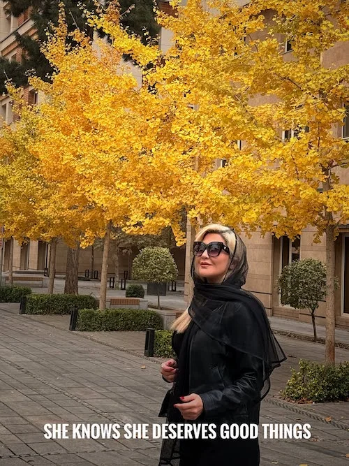 مریم معصومی در پاییز