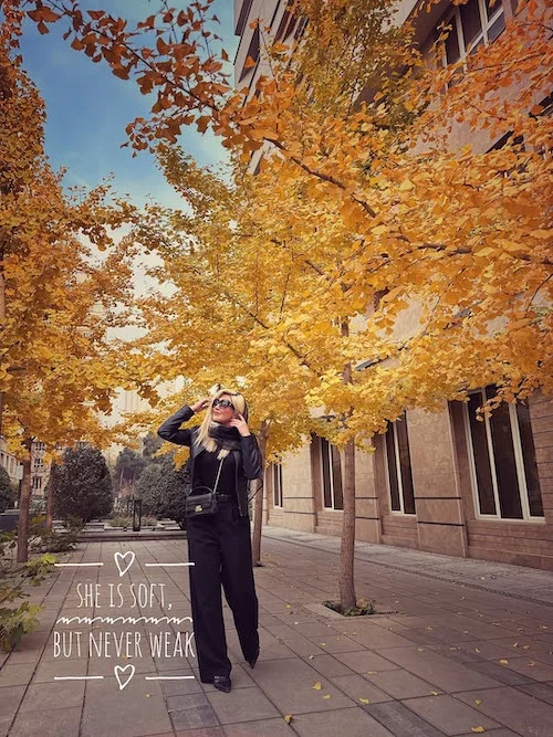 مریم معصومی در پاییز